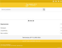 Tablet Screenshot of hardleste.com.br